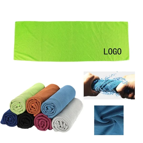 Summer Sweat-Absorbent Ice silk Sports Cooling Towel - Summer Sweat-Absorbent Ice silk Sports Cooling Towel - Image 0 of 1