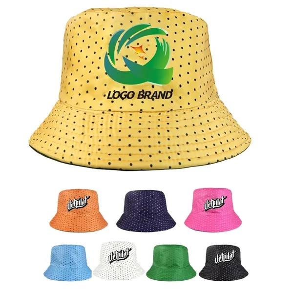 Custom New Design Print Logo Bucket Soft Hats Caps - Custom New Design Print Logo Bucket Soft Hats Caps - Image 0 of 3