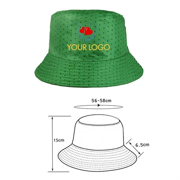 Custom New Design Print Logo Bucket Soft Hats Caps - Custom New Design Print Logo Bucket Soft Hats Caps - Image 2 of 3