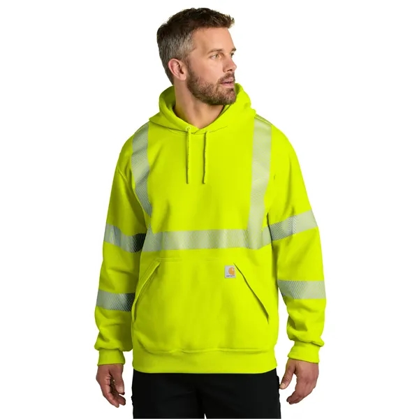 Custom Carhartt ANSI 107 Class 3 Hooded Sweatshirt