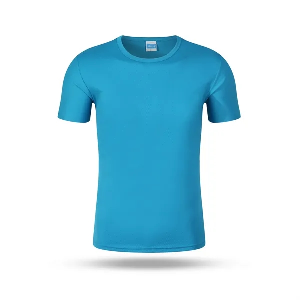 Athletic Quick Dry Tee Shirt Work Clothes Short Sleeve - Athletic Quick Dry Tee Shirt Work Clothes Short Sleeve - Image 1 of 13