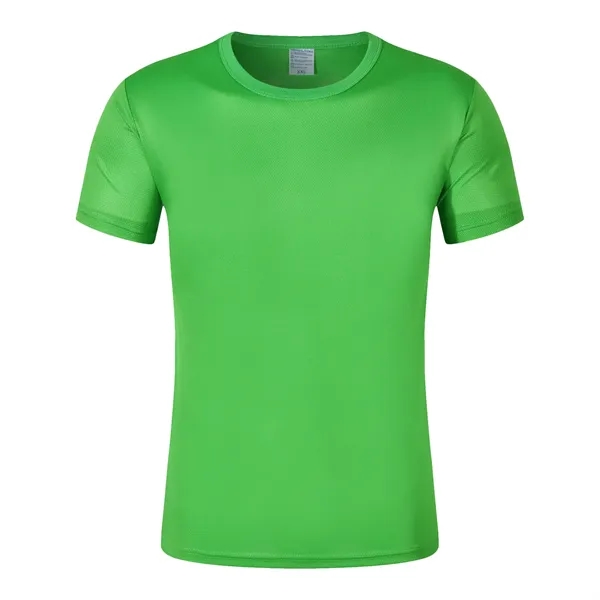 Athletic Quick Dry Tee Shirt Work Clothes Short Sleeve - Athletic Quick Dry Tee Shirt Work Clothes Short Sleeve - Image 5 of 13