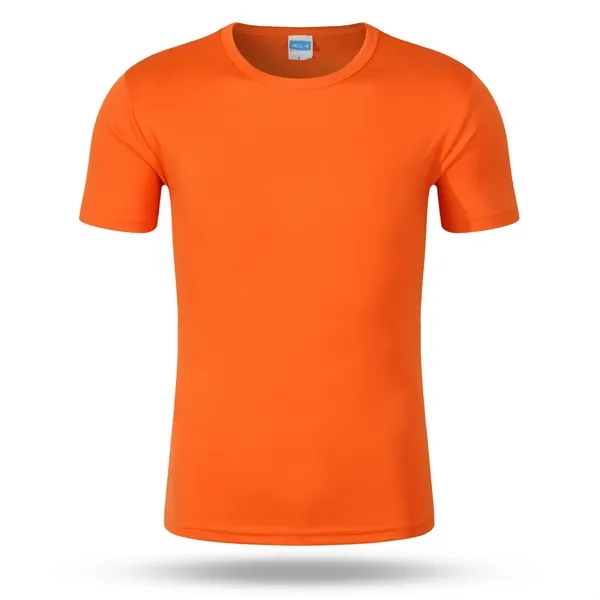 Athletic Quick Dry Tee Shirt Work Clothes Short Sleeve - Athletic Quick Dry Tee Shirt Work Clothes Short Sleeve - Image 7 of 13