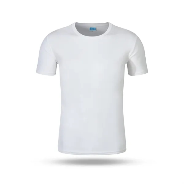 Athletic Quick Dry Tee Shirt Work Clothes Short Sleeve - Athletic Quick Dry Tee Shirt Work Clothes Short Sleeve - Image 10 of 13