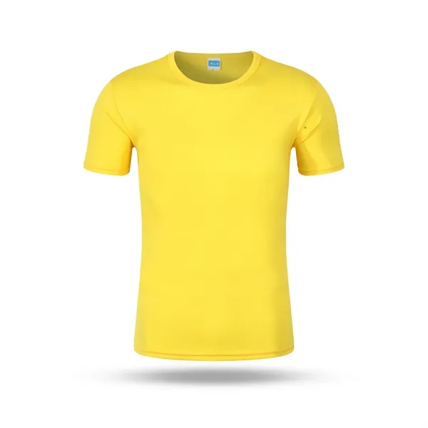 Athletic Quick Dry Tee Shirt Work Clothes Short Sleeve - Athletic Quick Dry Tee Shirt Work Clothes Short Sleeve - Image 11 of 13