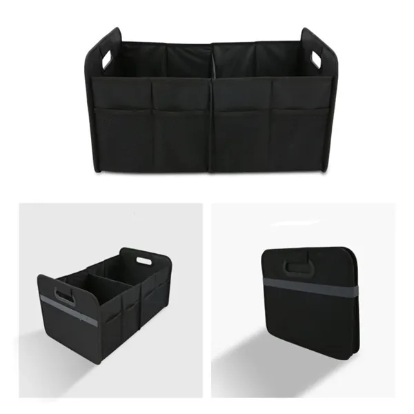 Luxury Collapsible Home Car Trunk Storage Organizer - Luxury Collapsible Home Car Trunk Storage Organizer - Image 3 of 4