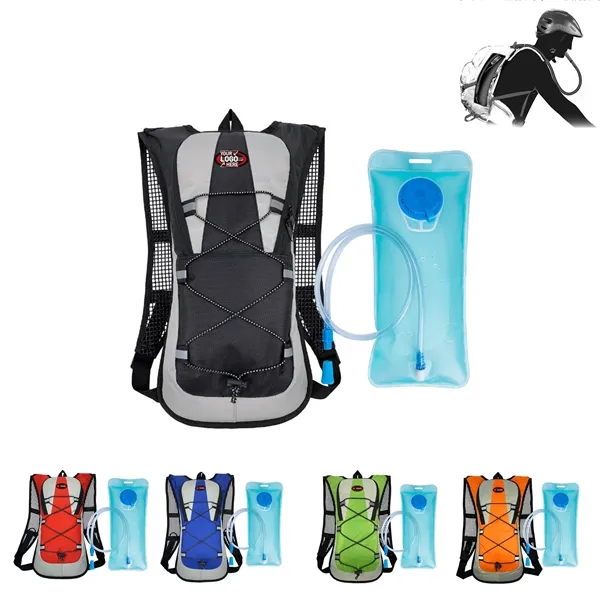 Hydration Backpack with 2L Bladder, Water Bag For Hiking - Hydration Backpack with 2L Bladder, Water Bag For Hiking - Image 0 of 0