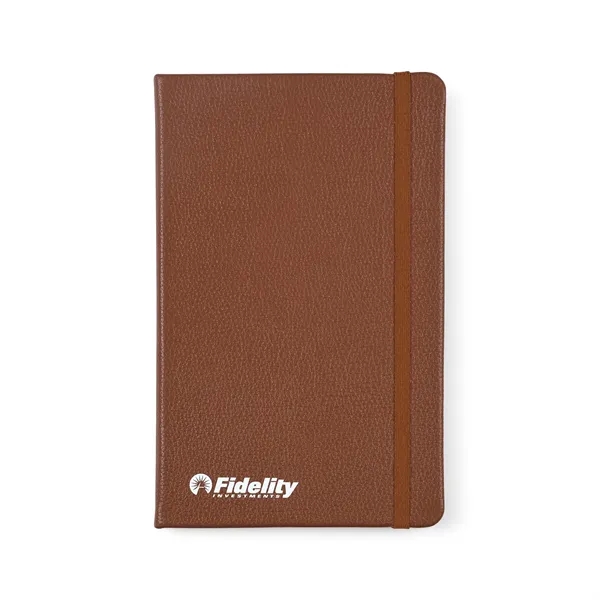 Moleskine® Leather Ruled Large Notebook - Moleskine® Leather Ruled Large Notebook - Image 10 of 11