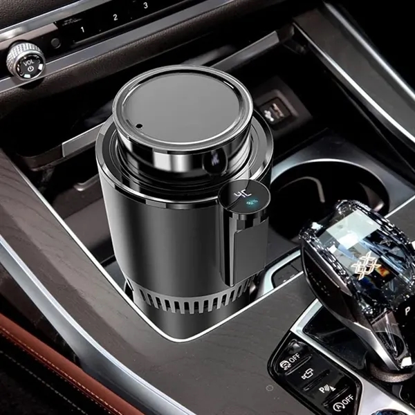 2-in-1 Car Cup Cooler Warmer Mug Holder - 2-in-1 Car Cup Cooler Warmer Mug Holder - Image 2 of 6