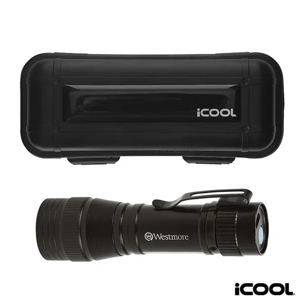 iCOOL® Woodland Mini Rechargeable Tactical Flashlight - iCOOL® Woodland Mini Rechargeable Tactical Flashlight - Image 0 of 3