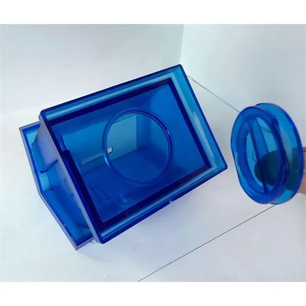 Plastic House-Shaped Coin Bank - Plastic House-Shaped Coin Bank - Image 1 of 5