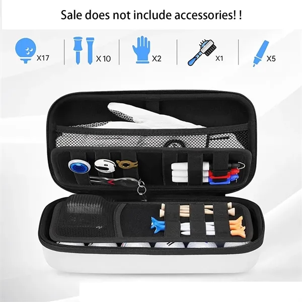 Golf Ball Accessories Bag Case Pouch Organizer Golfer Gift - Golf Ball Accessories Bag Case Pouch Organizer Golfer Gift - Image 2 of 7