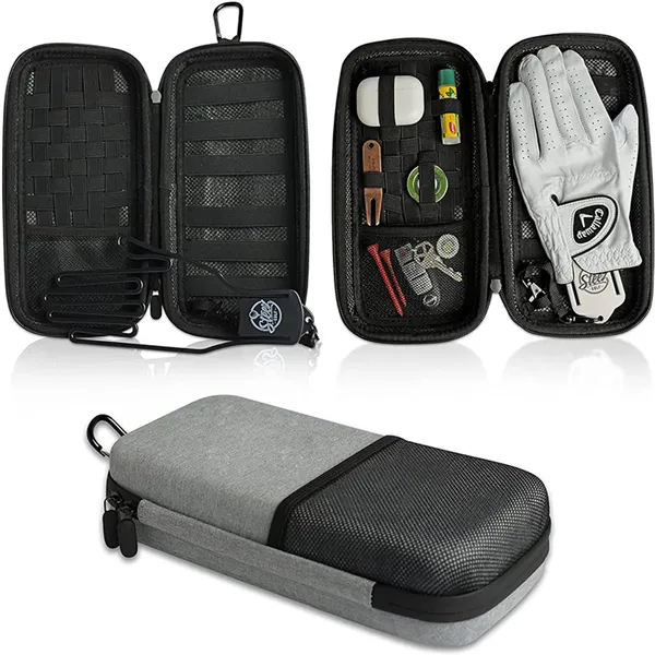 Golf Ball Accessories Bag Case Pouch Organizer Golfer Gift - Golf Ball Accessories Bag Case Pouch Organizer Golfer Gift - Image 4 of 7