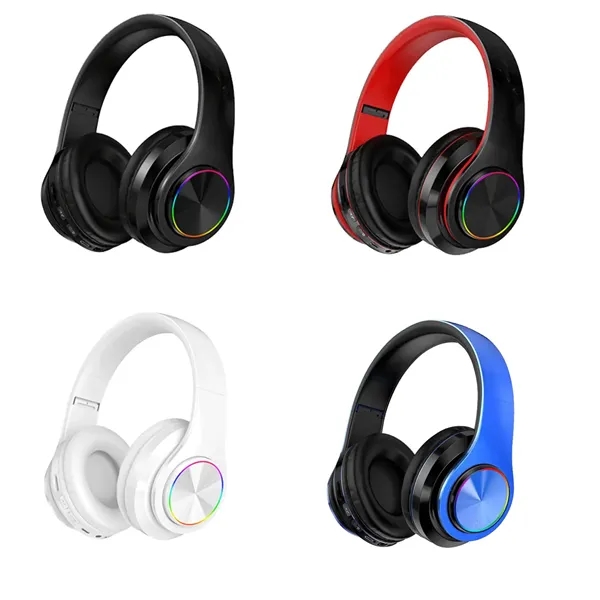 Foldable Stereo gaming Wireless Bluetooth over ear Headphone - Foldable Stereo gaming Wireless Bluetooth over ear Headphone - Image 4 of 7