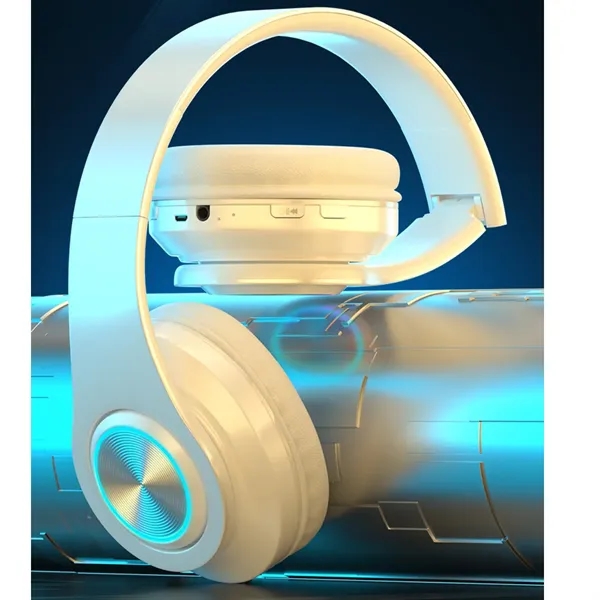 Foldable Stereo gaming Wireless Bluetooth over ear Headphone - Foldable Stereo gaming Wireless Bluetooth over ear Headphone - Image 6 of 7