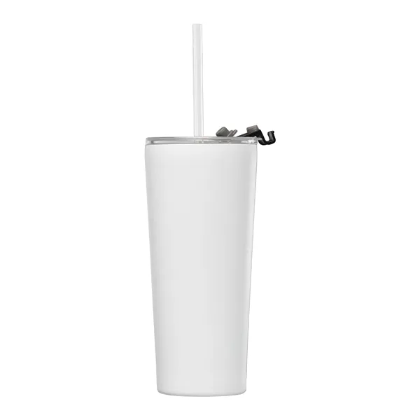 Excalibur - Double-Wall Stainless Tumbler with Straw - Excalibur - Double-Wall Stainless Tumbler with Straw - Image 10 of 16