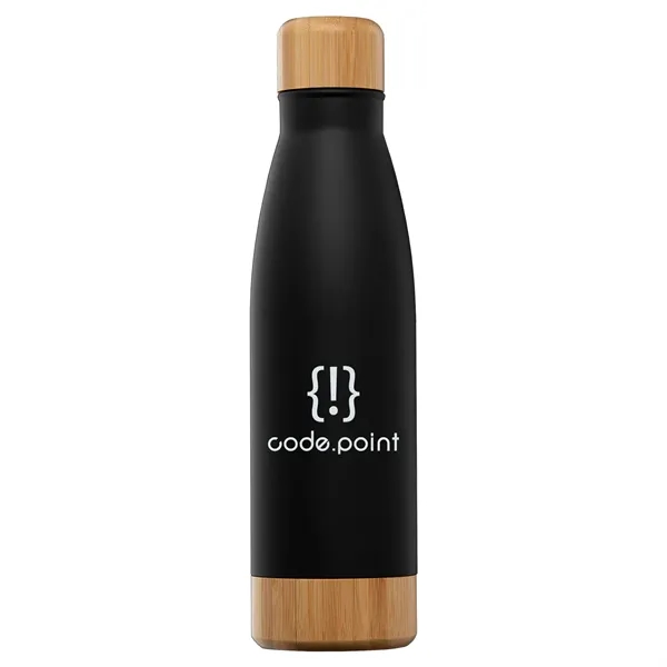 Ibiza Bamboo - 22 oz. Double-Wall Stainless Bottle - Ibiza Bamboo - 22 oz. Double-Wall Stainless Bottle - Image 1 of 9