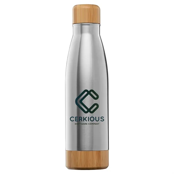 Ibiza Bamboo - 22 oz. Double-Wall Stainless Bottle - Ibiza Bamboo - 22 oz. Double-Wall Stainless Bottle - Image 3 of 9