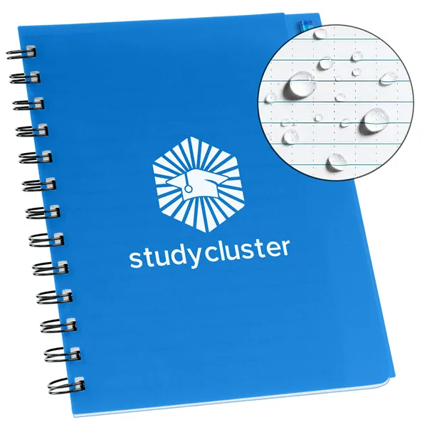 Robust Recycled A5 Spiral Notebook with Pen - Robust Recycled A5 Spiral Notebook with Pen - Image 5 of 17