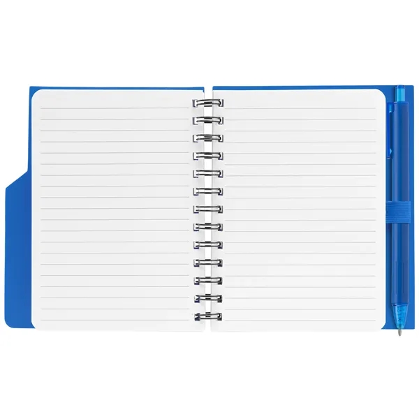 Robust Recycled A5 Spiral Notebook with Pen - Robust Recycled A5 Spiral Notebook with Pen - Image 8 of 17