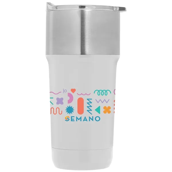 Optimus - 20 oz. Double Wall Recycled Stainless Tumbler - Optimus - 20 oz. Double Wall Recycled Stainless Tumbler - Image 7 of 9