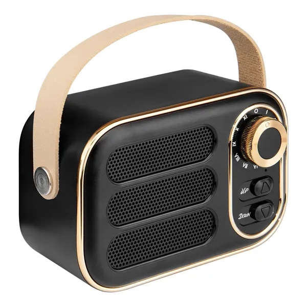 AWS Retro Boom FM Radio & Wireless Speaker