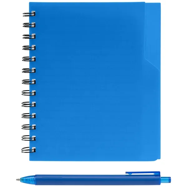Robust Recycled A5 Spiral Notebook with Pen - Robust Recycled A5 Spiral Notebook with Pen - Image 11 of 17