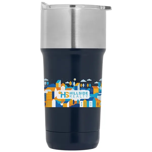 Optimus - 20 oz. Double Wall Recycled Stainless Tumbler - Optimus - 20 oz. Double Wall Recycled Stainless Tumbler - Image 5 of 9