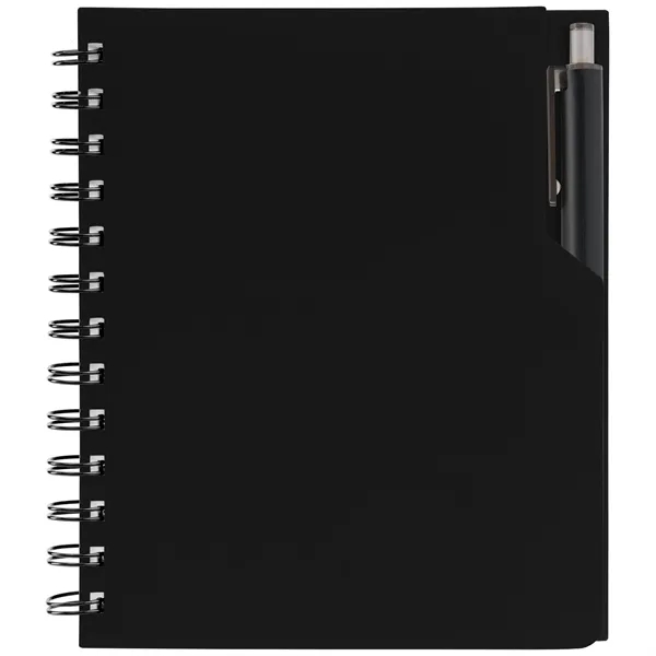 Robust Recycled A5 Spiral Notebook with Pen - Robust Recycled A5 Spiral Notebook with Pen - Image 13 of 17