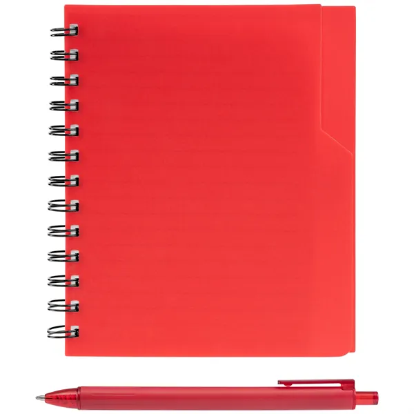 Robust Recycled A5 Spiral Notebook with Pen - Robust Recycled A5 Spiral Notebook with Pen - Image 15 of 17