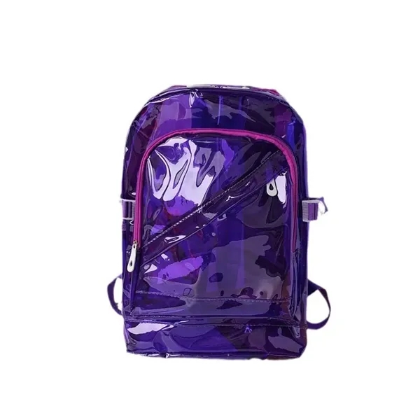 Pvc Jelly Waterproof Backpack - Pvc Jelly Waterproof Backpack - Image 1 of 4