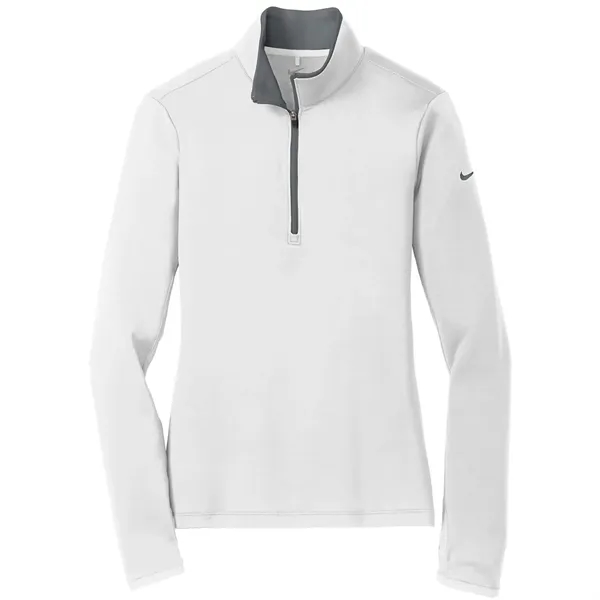 Nike Ladies Dri-FIT Stretch 1/2-Zip Cover-Up 7.6 oz. Jacket - Nike Ladies Dri-FIT Stretch 1/2-Zip Cover-Up 7.6 oz. Jacket - Image 7 of 7