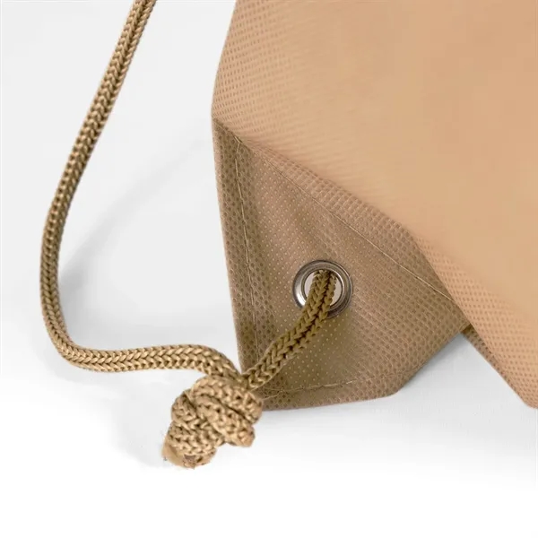 Large Non Woven Drawstring Backpack - Large Non Woven Drawstring Backpack - Image 6 of 22