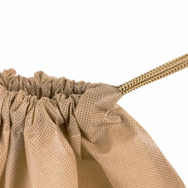 Large Non Woven Drawstring Backpack - Large Non Woven Drawstring Backpack - Image 8 of 22