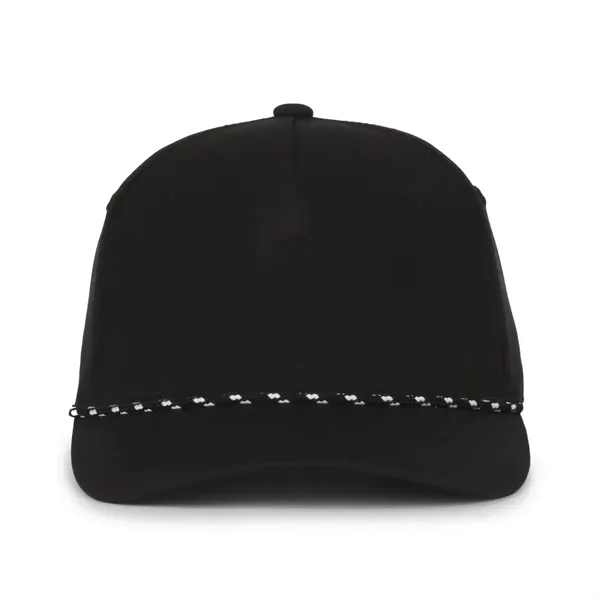 5 Panel Cap With Slight Pre-Curved Visor - 5 Panel Cap With Slight Pre-Curved Visor - Image 6 of 28