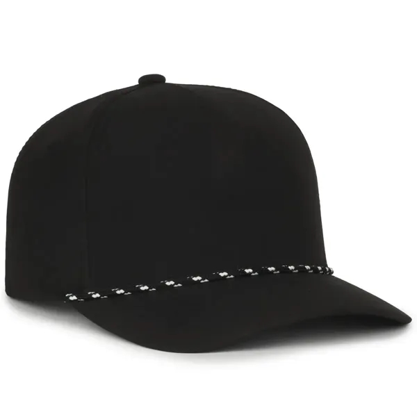 5 Panel Cap With Slight Pre-Curved Visor - 5 Panel Cap With Slight Pre-Curved Visor - Image 1 of 28