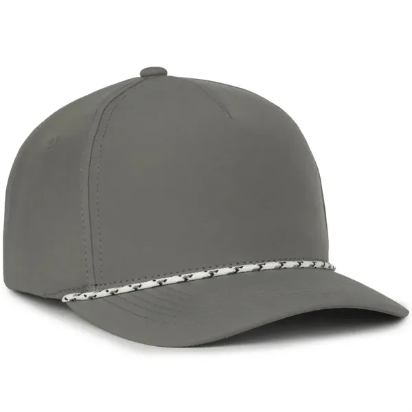 5 Panel Cap With Slight Pre-Curved Visor - 5 Panel Cap With Slight Pre-Curved Visor - Image 3 of 28