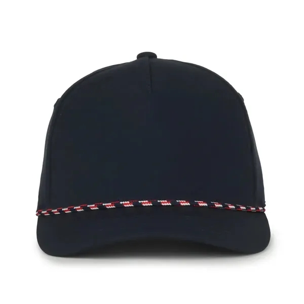 5 Panel Cap With Slight Pre-Curved Visor - 5 Panel Cap With Slight Pre-Curved Visor - Image 5 of 28