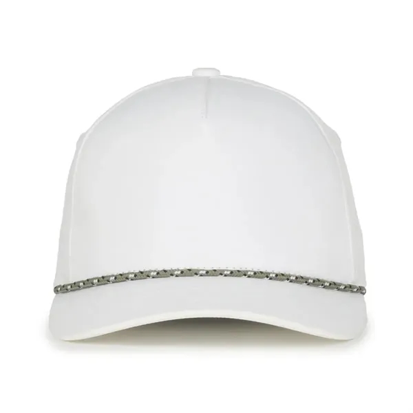 5 Panel Cap With Slight Pre-Curved Visor - 5 Panel Cap With Slight Pre-Curved Visor - Image 8 of 28