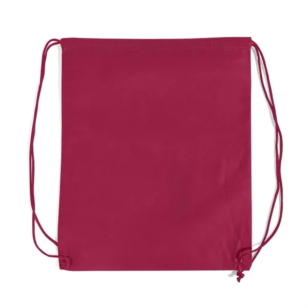 Large Non Woven Drawstring Backpack - Large Non Woven Drawstring Backpack - Image 15 of 22