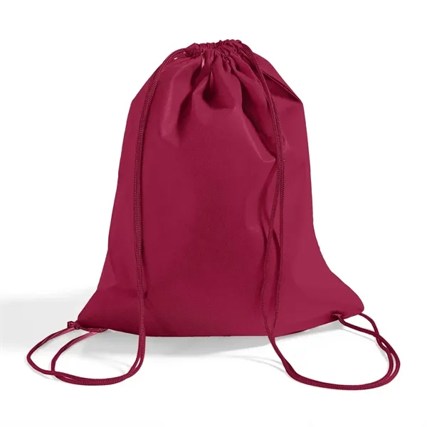 Large Non Woven Drawstring Backpack - Large Non Woven Drawstring Backpack - Image 16 of 22