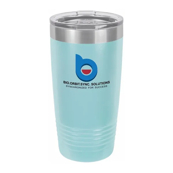 20 Oz. Vacuum Insulated Tumbler w/Clear Lid - 20 Oz. Vacuum Insulated Tumbler w/Clear Lid - Image 4 of 15
