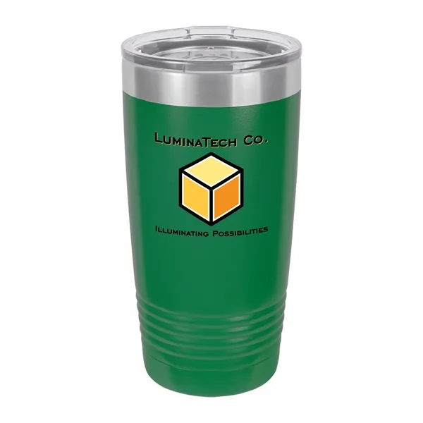 20 Oz. Vacuum Insulated Tumbler w/Clear Lid - 20 Oz. Vacuum Insulated Tumbler w/Clear Lid - Image 12 of 15