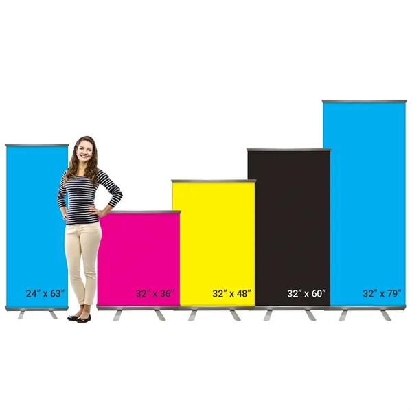 24'' X 63" Custom Retractable Banner Stand - 24'' X 63" Custom Retractable Banner Stand - Image 5 of 8