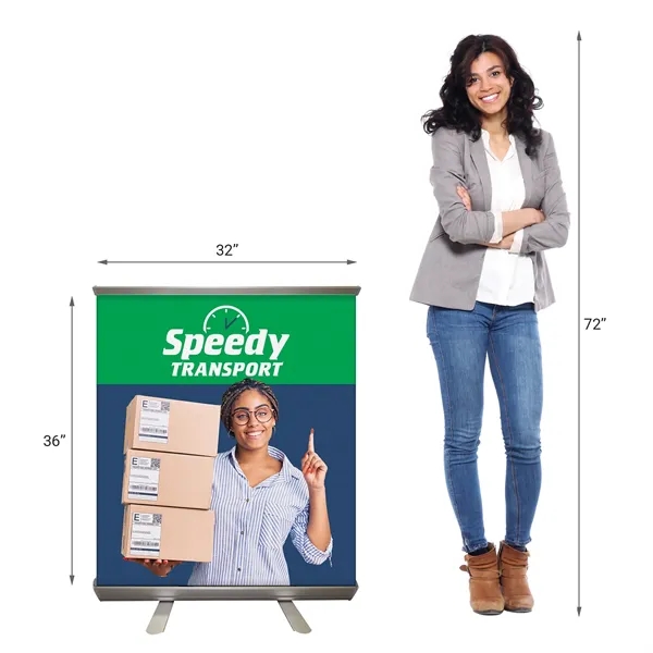 32'' X 36" Custom Retractable Banner Stand - 32'' X 36" Custom Retractable Banner Stand - Image 4 of 8