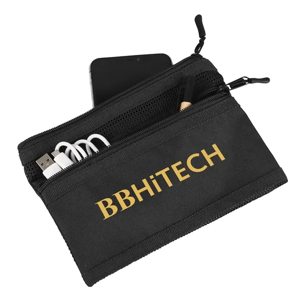 RPET Mesh Tech Pouch - RPET Mesh Tech Pouch - Image 0 of 7