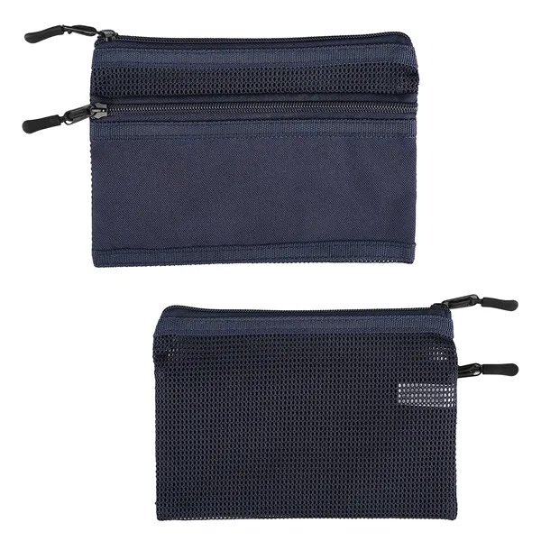 RPET Mesh Tech Pouch - RPET Mesh Tech Pouch - Image 6 of 7