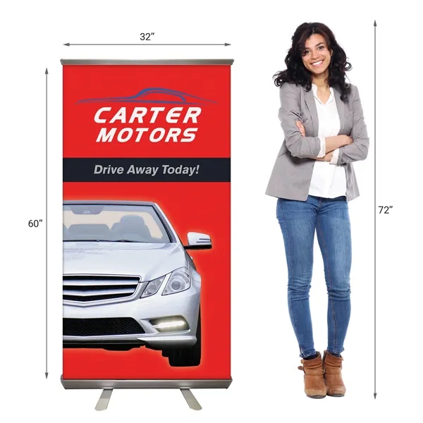 32'' X 60" Custom Retractable Banner Stand - 32'' X 60" Custom Retractable Banner Stand - Image 4 of 8