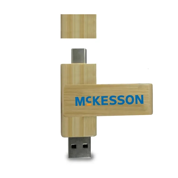 Bamboo Swivel 2.0 USB Drive - Bamboo Swivel 2.0 USB Drive - Image 7 of 7