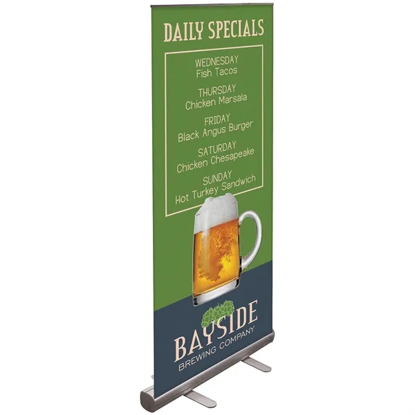 32'' X 79" Custom Retractable Banner Stand - 32'' X 79" Custom Retractable Banner Stand - Image 1 of 8